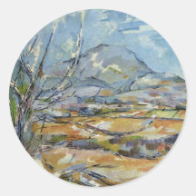 Mont Sainte-Victoire par Paul Cézanne (la meilleur Adhésif