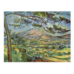 Mont Sainte-Victoire par Paul Cézanne (la meilleur Carte Postale