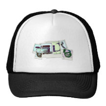 montage de photo de lambretta casquettes de camionneur