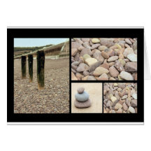 montage de plage cartes de vœux