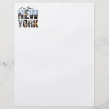 Montage graphique de tourisme de New York City Prospectus