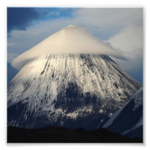 Montagne de Klyuchevskaya Sopka Photos