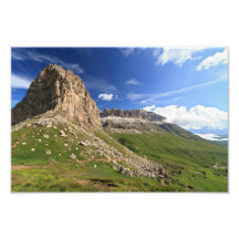 Montagne de Sella et passage de Pordoi Photographies