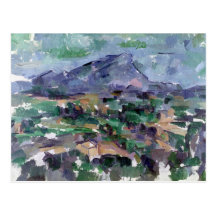 Montagne Sainte-Victoire, 1904-06 Carte Postale
