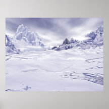 Montagnes brumeuses posters