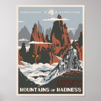 Montagnes de folie posters