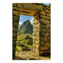 Montagnes du Pérou, les Andes, les Andes, Machu Pi Impressions Photographiques