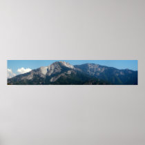 Montagnes, vue en parc national de séquoia posters
