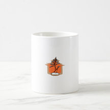 Montant formel avec le graphique de bonsaïs de nei mugs