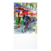 Monte après le café cartes avec photo