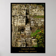 montée de vignoble posters