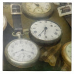 Montres de poche vintages carreaux