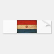 Montrez votre fierté du Paraguay ! Autocollant Pour Voiture