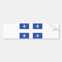 Montrez votre fierté du Québec ! Autocollants Pour Voiture