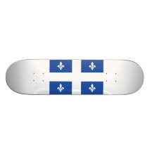 Montrez votre fierté du Québec ! Skateboards Cutomisables
