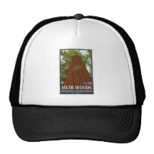 Monument national 3 en bois de Muir Casquettes De Camionneur