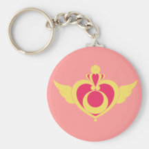 Moon Compact Keychain