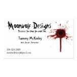Moonwolf conçoit le carte de visite