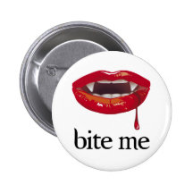 Mordez-moi vampire pin's