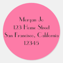 Morgan Jo 1,5" joint d'enveloppe Autocollants Ronds