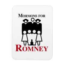 Mormons pour Romney.png Magnets