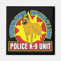 Morsure de Malinois du Belge K9 Magnets Pour Réfrigérateur