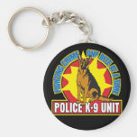 Morsure du berger K9 allemand Porte-clefs