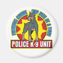 Morsure du dobermann K9 Aimants