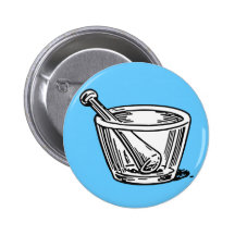 Mortier et pilon badges