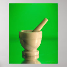 Mortier et pilon posters