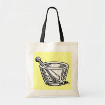 Mortier et pilon sacs en toile