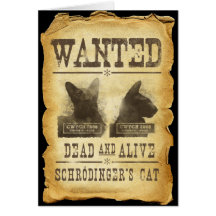 Morts et vivant voulus.  Le chat de Schroedinger Carte