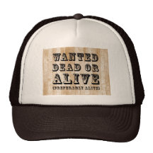Morts ou vivant voulus casquette de camionneur