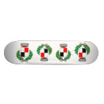 Moruzzo Stemma, Italie Plateaux De Skateboards Customisés