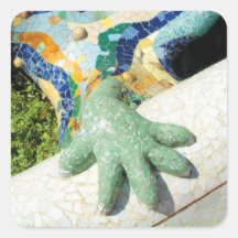 Mosaïque de main de Gaudi Autocollants