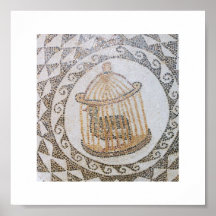 Mosaïques romaines de la Tunisie Affiche