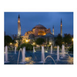 Mosquée bleue, Istanbul, Turquie Cartes Postales