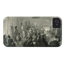 Mosquée persane à Erevan, Arménie, une nuit pendan Coque Case-Mate iPhone 4