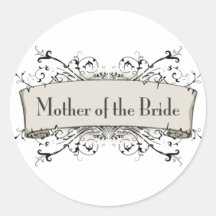*Mother de la jeune mariée Autocollants