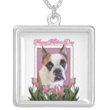 Mothers Day - English Bulldog - Cambridge Necklace