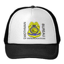 MOTHMAN, BUREAU, D'INTEROGATION CASQUETTES