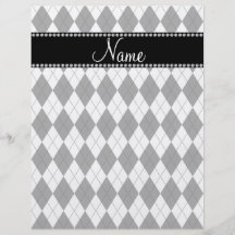 Motif à motifs de losanges blanc et gris nommé per prospectus