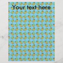 Motif à motifs de losanges bleu de banane prospectus