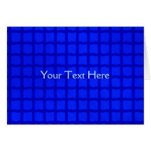 Motif bleu lumineux de trellis carte de vœux