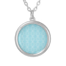 Motif bleu vintage bijouterie