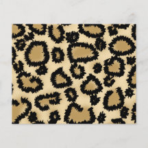 Motif, Brown et noir d'empreinte de léopard Prospectus En Couleur