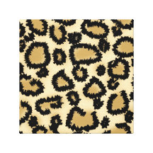 Motif, Brown et noir d'empreinte de léopard Toile Tendue Sur Châssis