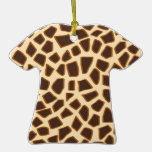 Motif brun animal de girafe ornement
