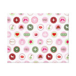 Motif chic minable rose vintage de Paris Toiles Tendues