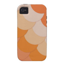 Motif coloré de cercles iPhone 4 case